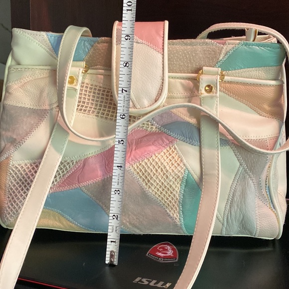 Pretty patchwork style bag - Picture 4 of 5